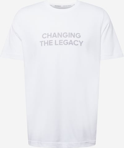 Tricou funcțional ADIDAS PERFORMANCE pe gri fumuriu / alb, Vizualizare produs