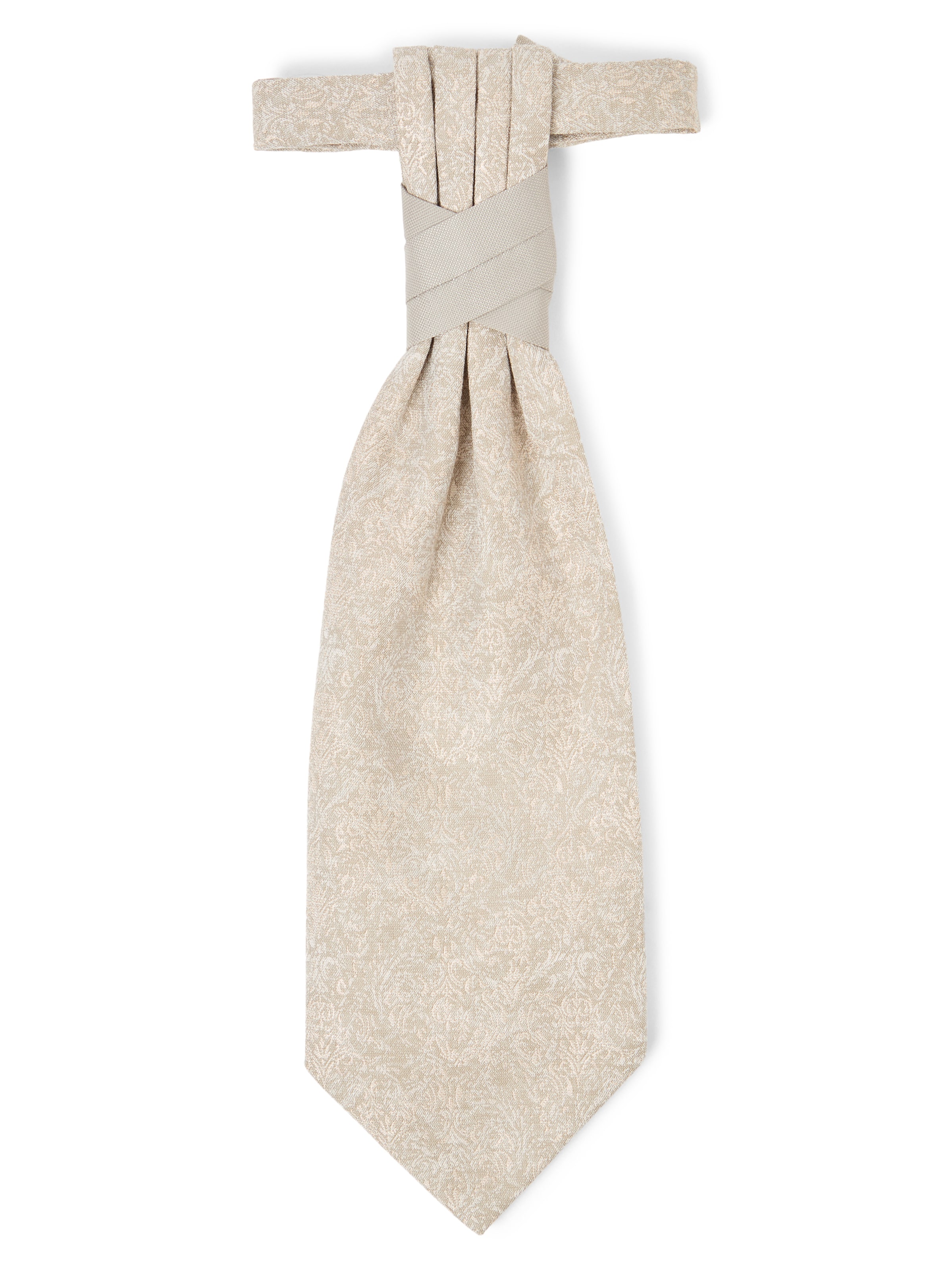 TZIACCO Pocket Square in Beige