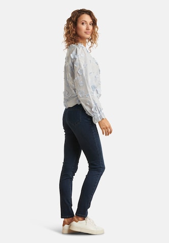 Smashed Lemon Bluse in Blau