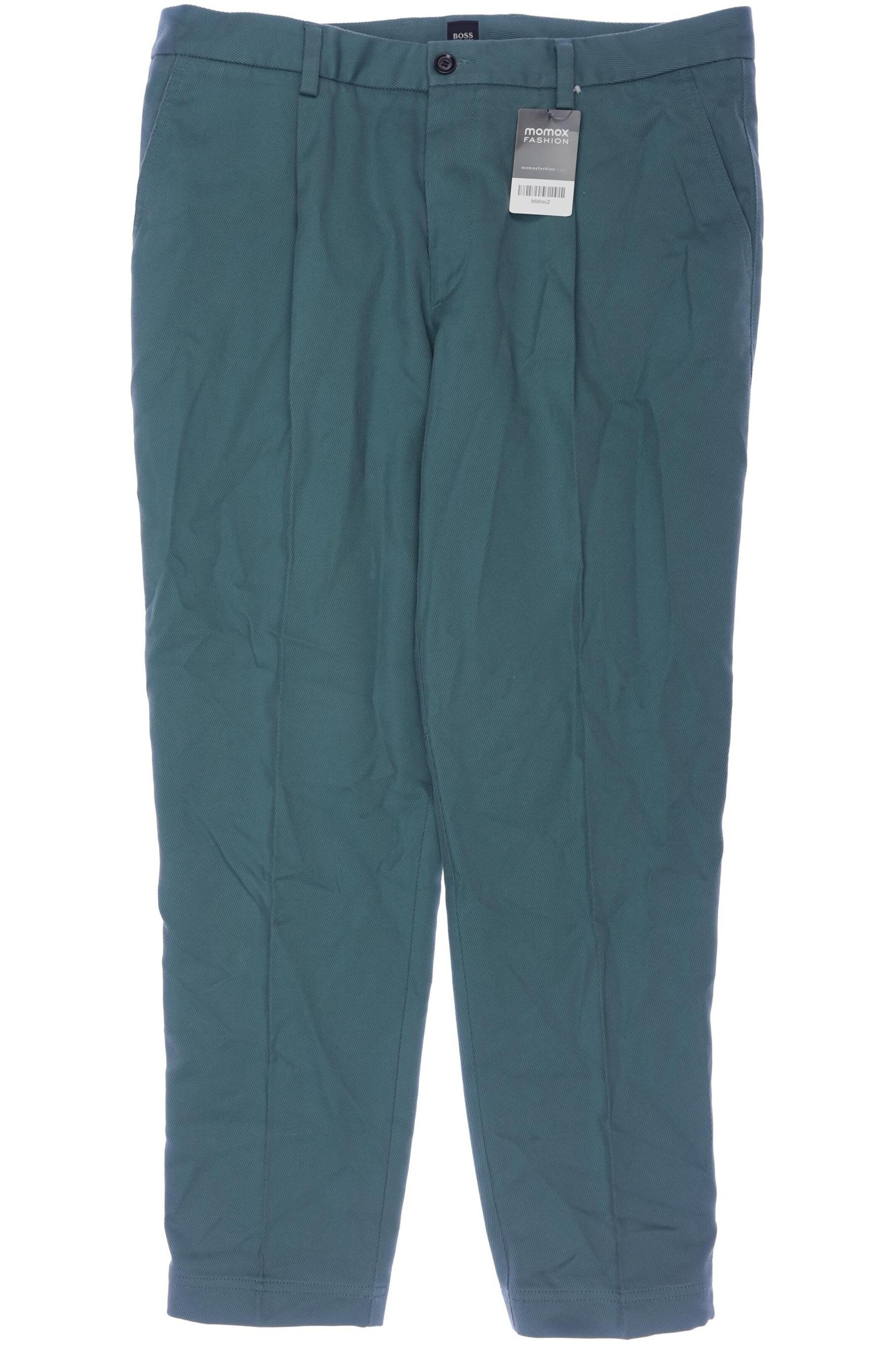 BOSS Black Stoffhose 38 in Grün: Vorderseite