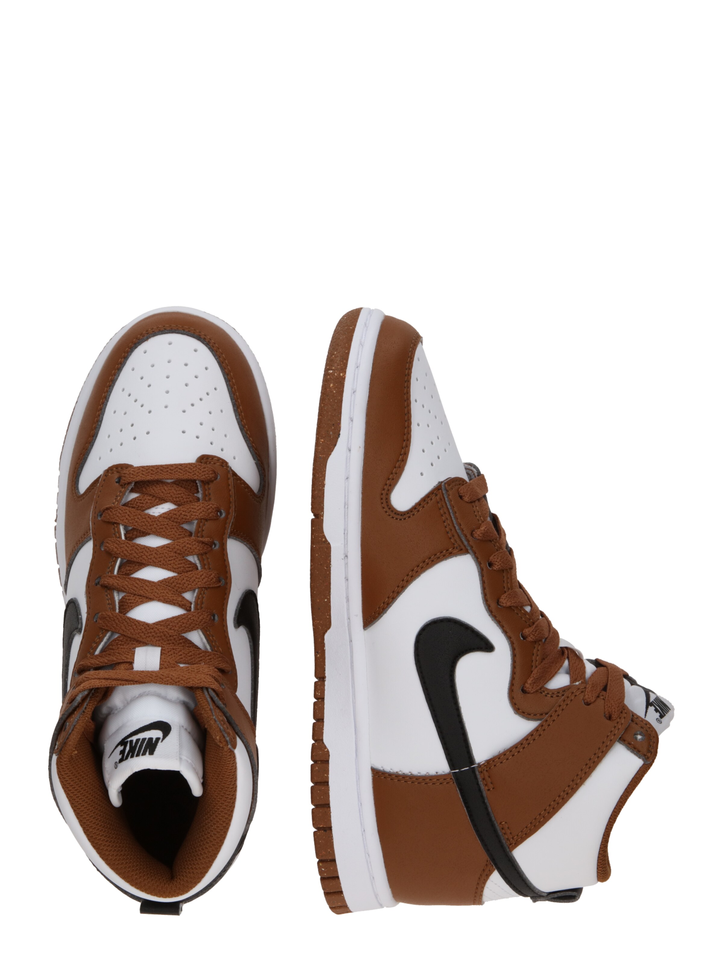 Nike Sportswear Členkové tenisky 'Dunk' - Hnedá