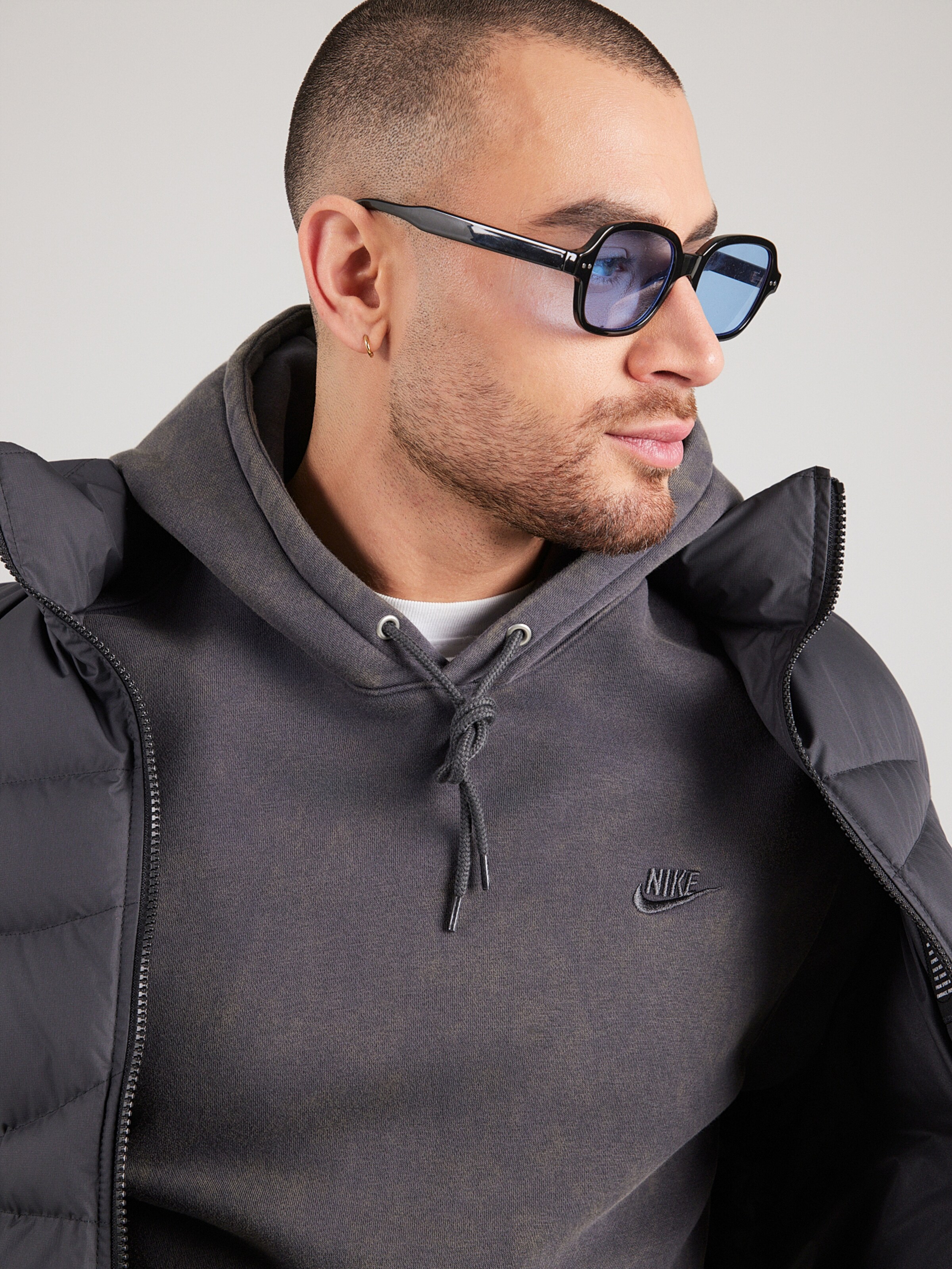 nike hoodless hoodie