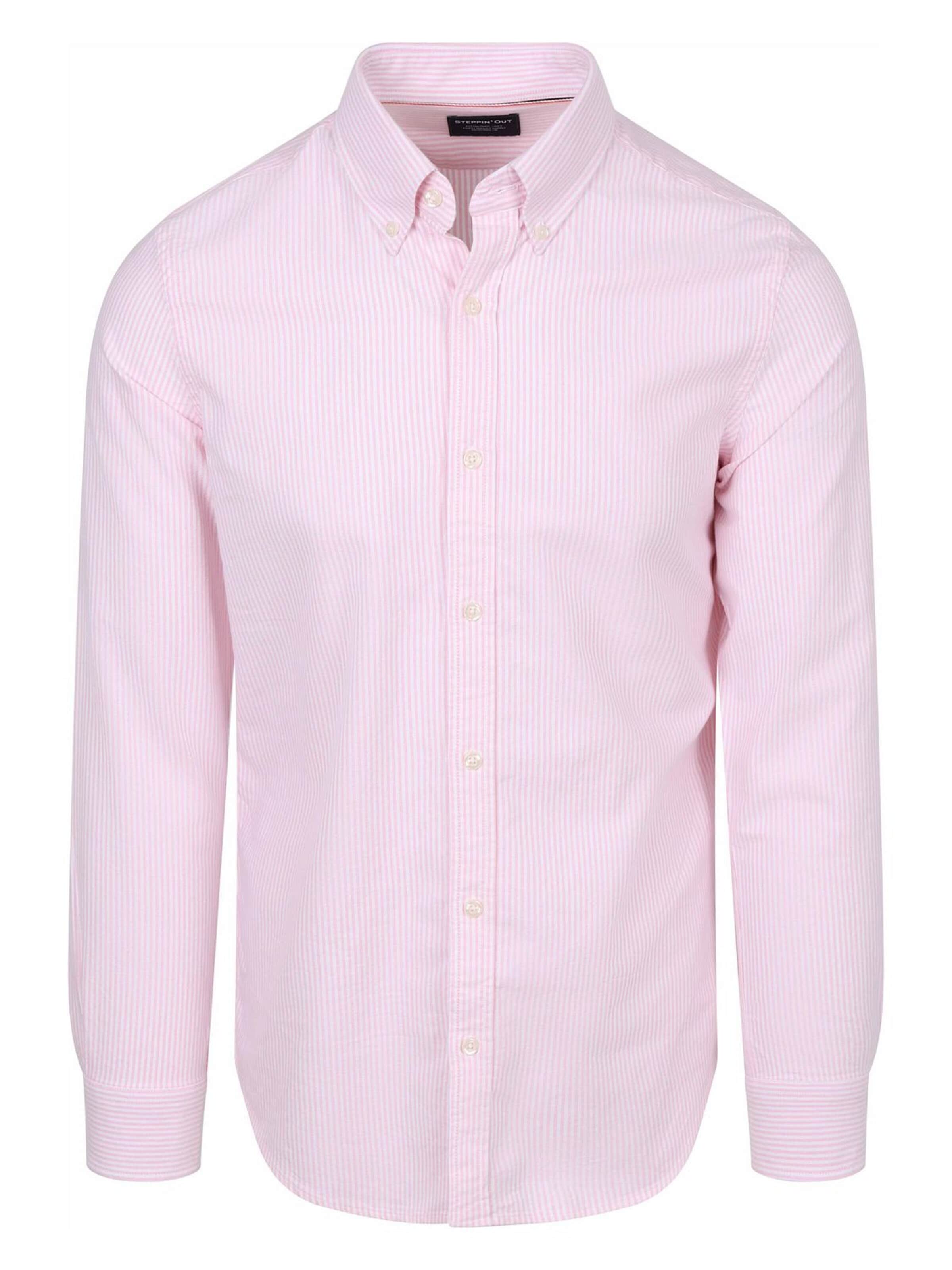 Steppin' out Regular Fit Hemd‌‌‌‌‌‌‌ in Pink: Vorderseite