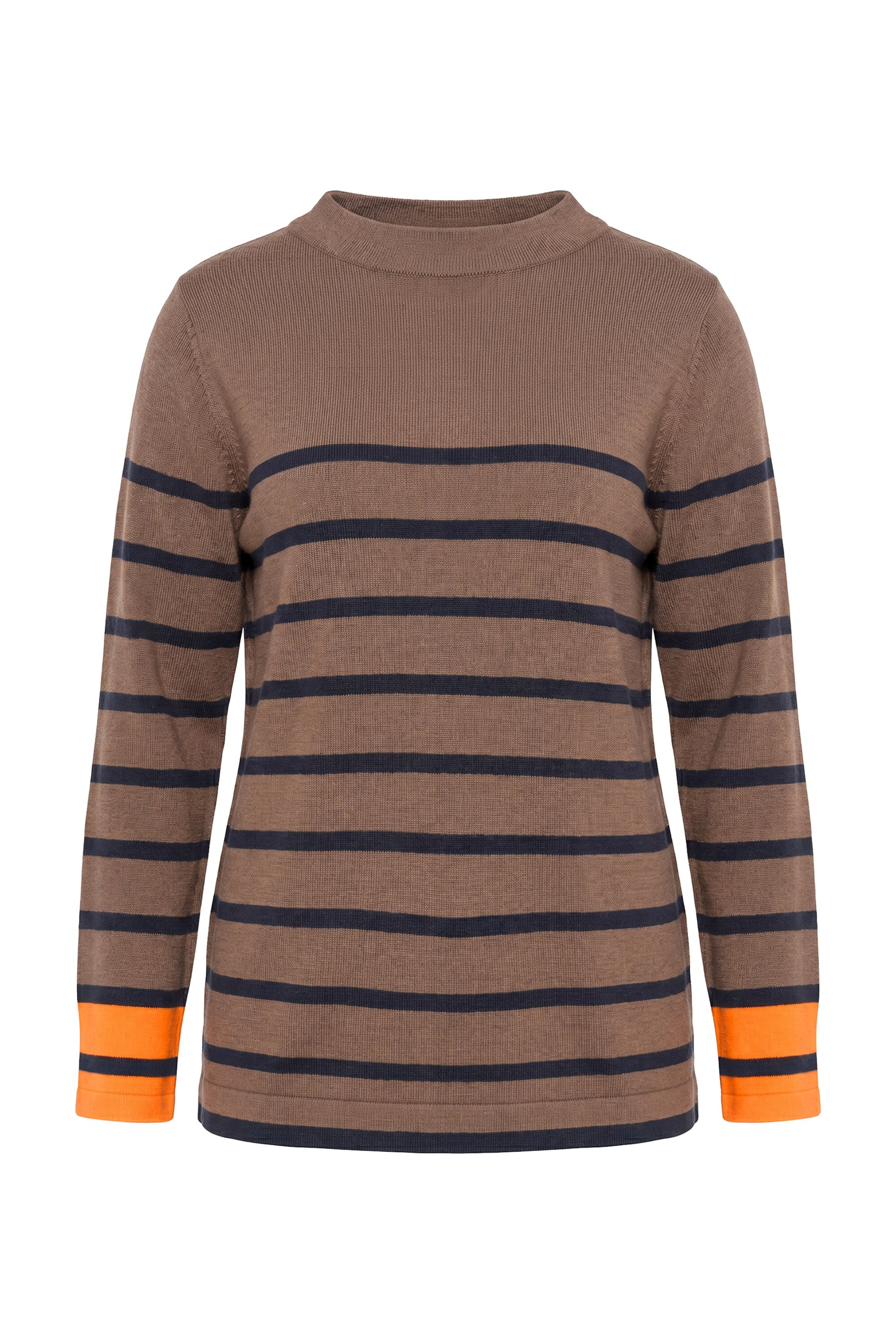 LAURASØN Pullover in Braun: Vorderseite