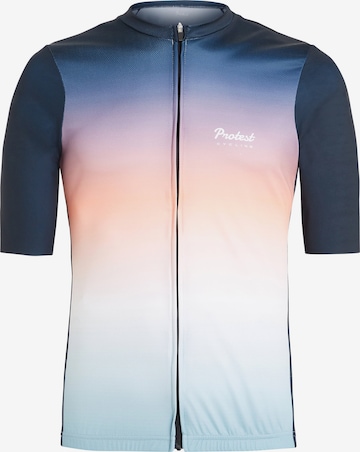 PROTEST Performance shirt 'PRTDELGADO' in Blue: front