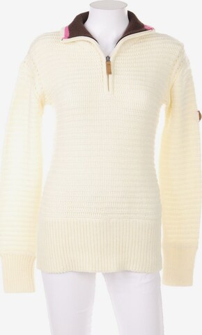 Blue Motion Sweater & Cardigan in XS in White: front