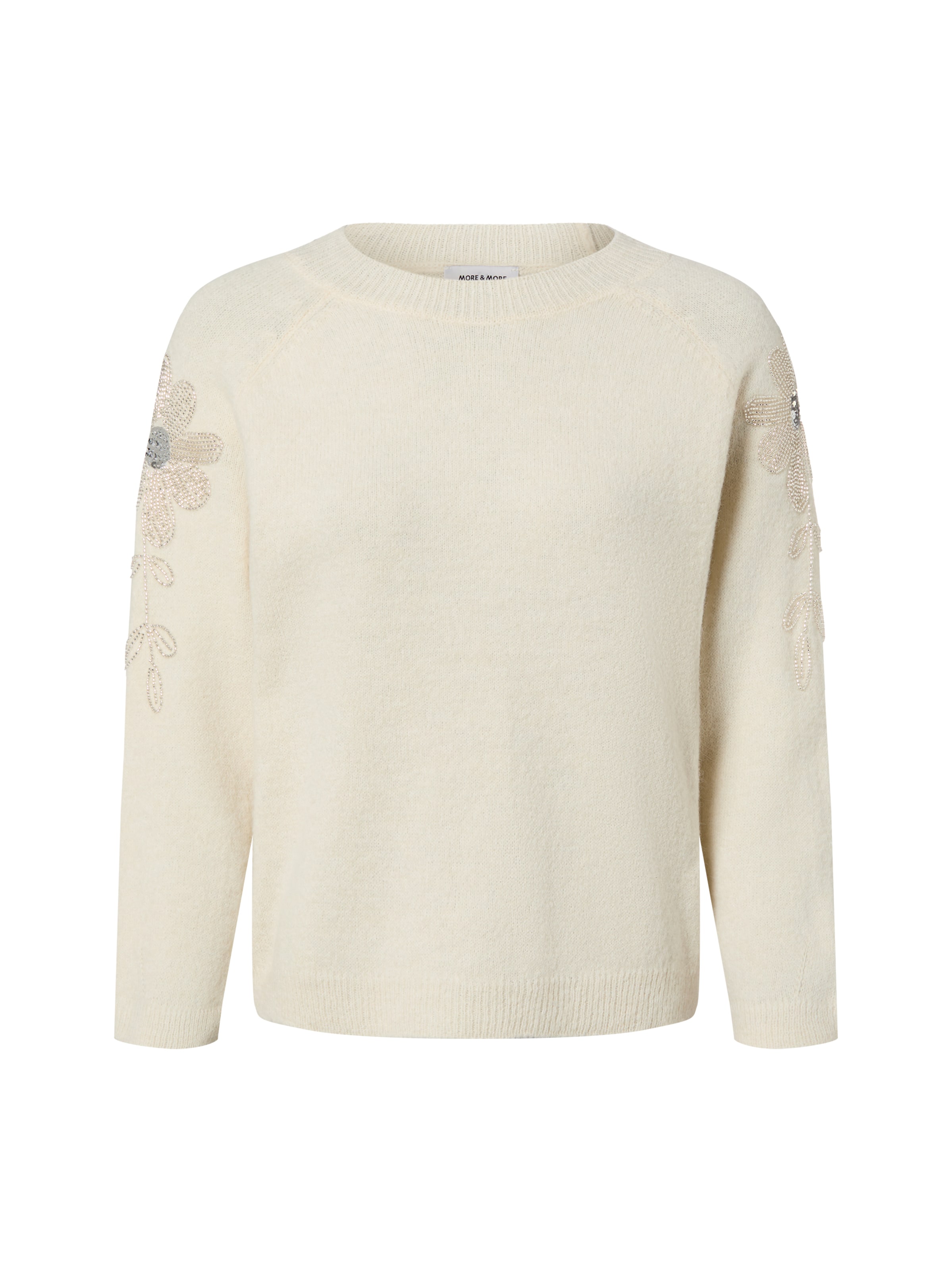 MORE & MORE Pullover in Beige: Vorderseite