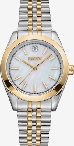 Montre à affichage analogique 'Nolita Midi' DKNY en argent : devant