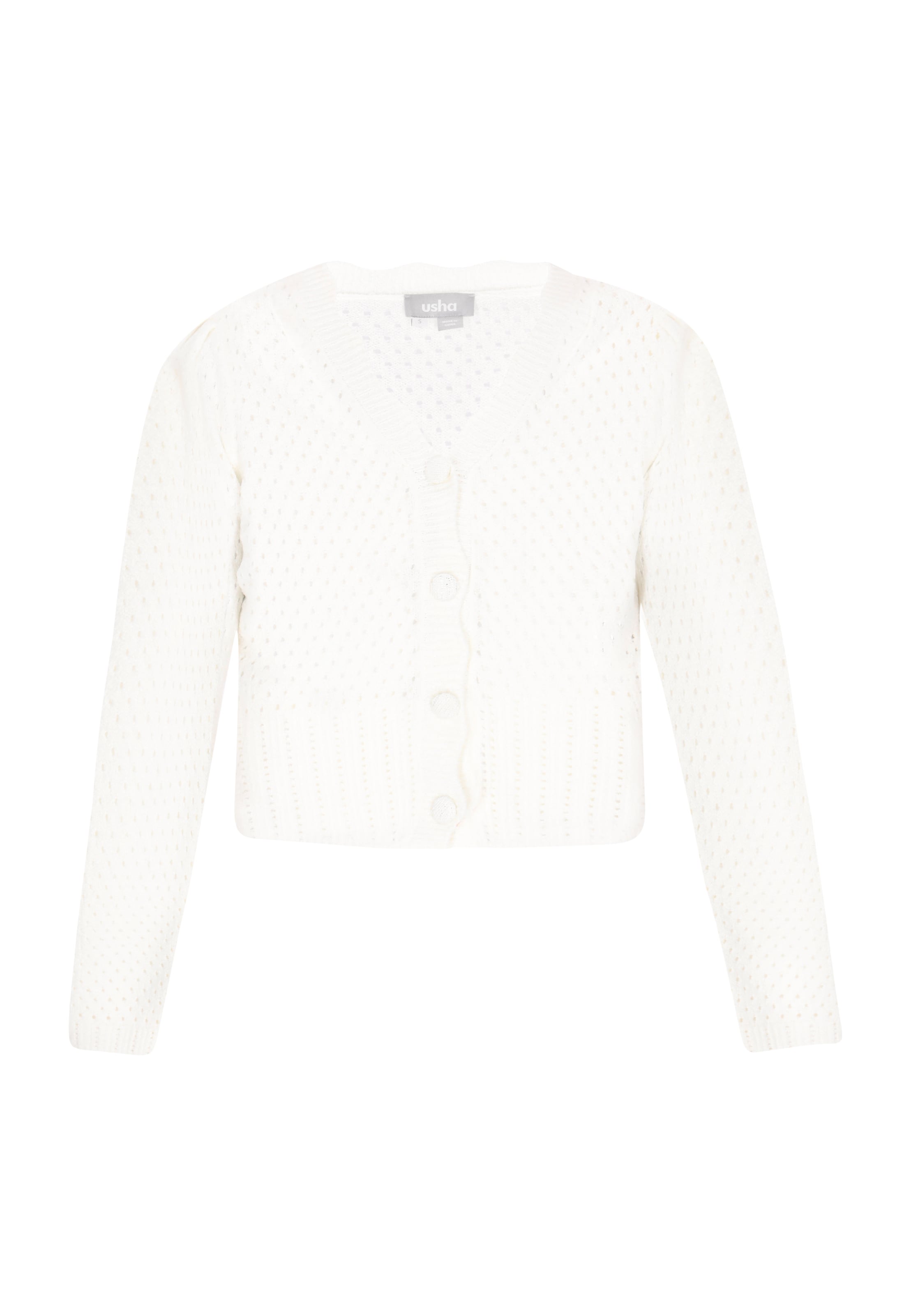 Usha Kofta 'Fashion Look' i vit: framsida