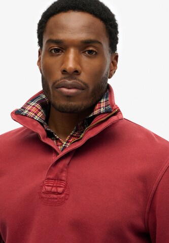 Superdry Sweatshirt 'Classic' in Rood