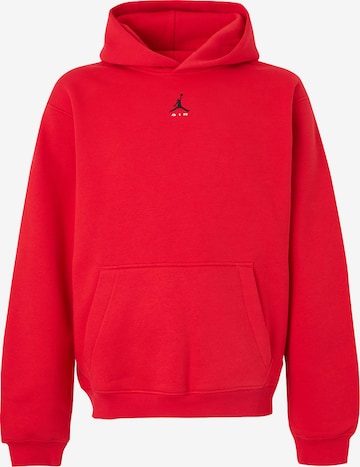 Jordan Sweatshirt 'Brooklyn' in Rot: Vorderseite