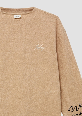 T-Shirt s.Oliver en marron