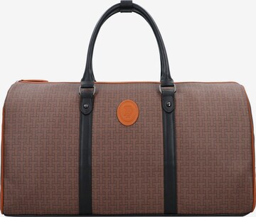 Ted Baker Weekender 'T Monogram' in Brown: front