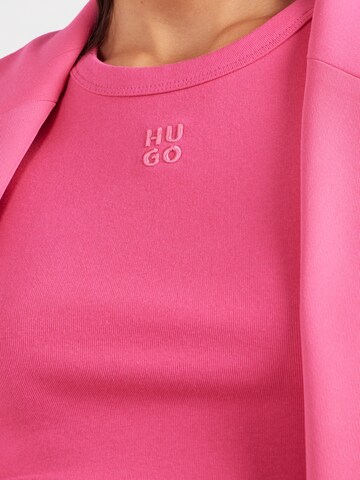 HUGO - Camiseta 'Delanor' en rosa