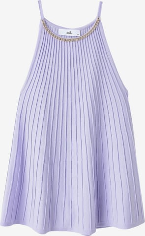 adl Bluse in Lila: Vorderseite