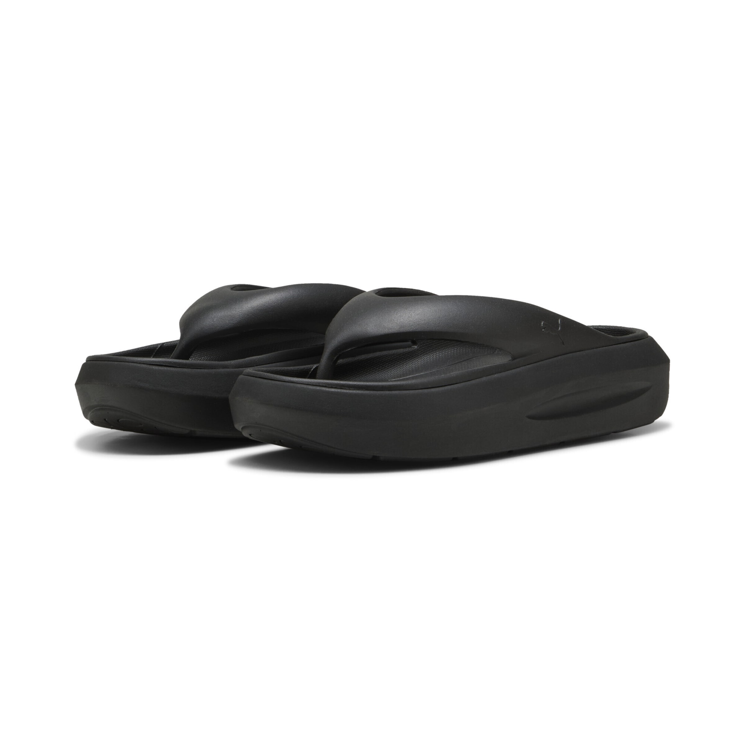 PUMA T-bar sandals in Black