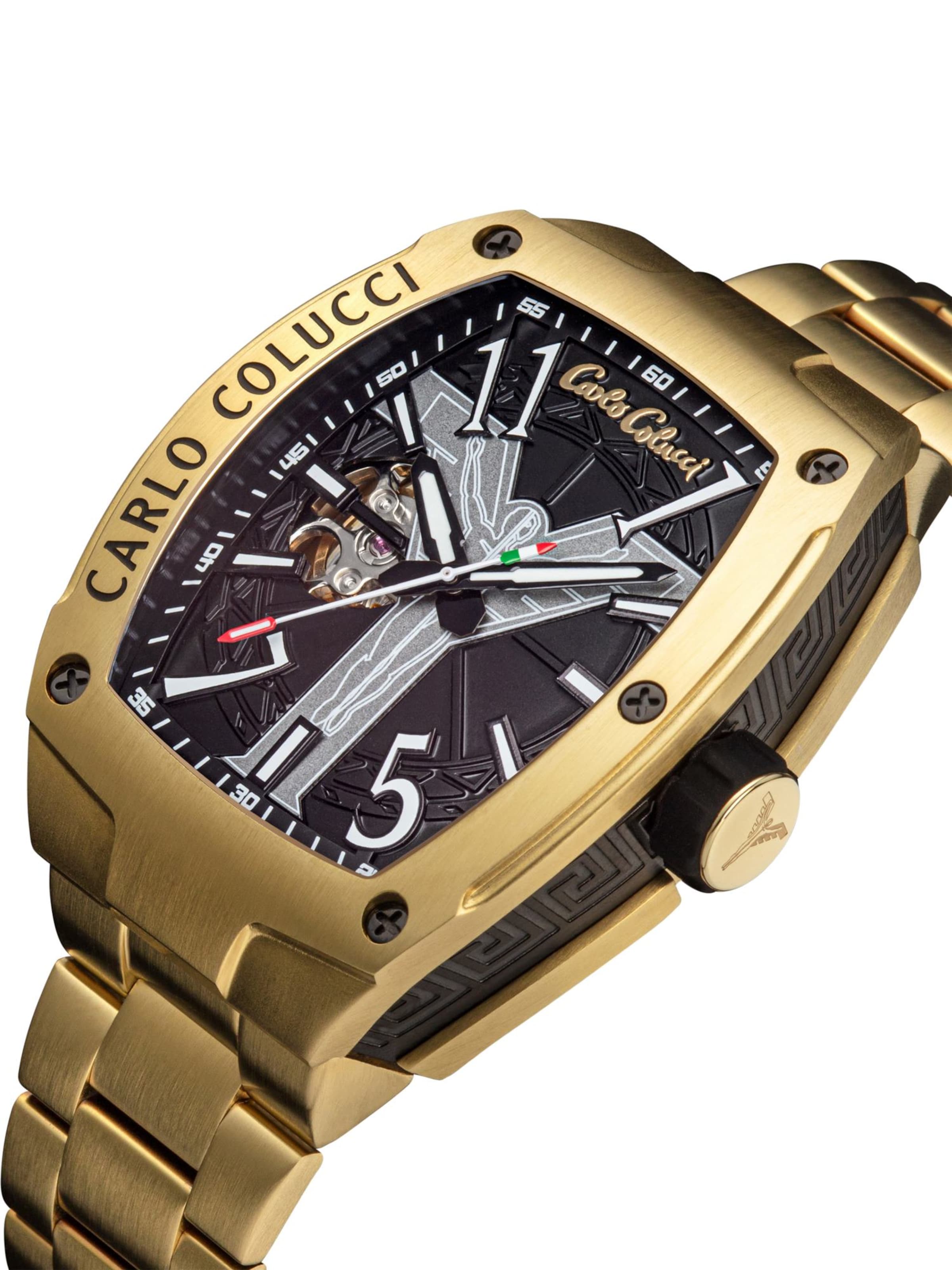 Carlo Colucci Uhr  ' Donini ' in Gold