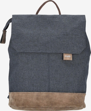 ZWEI Backpack 'Olli OR13' in Blue: front