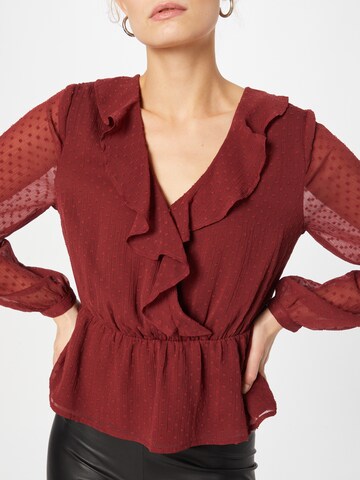 Camicia da donna 'Enie' di ABOUT YOU in rosso