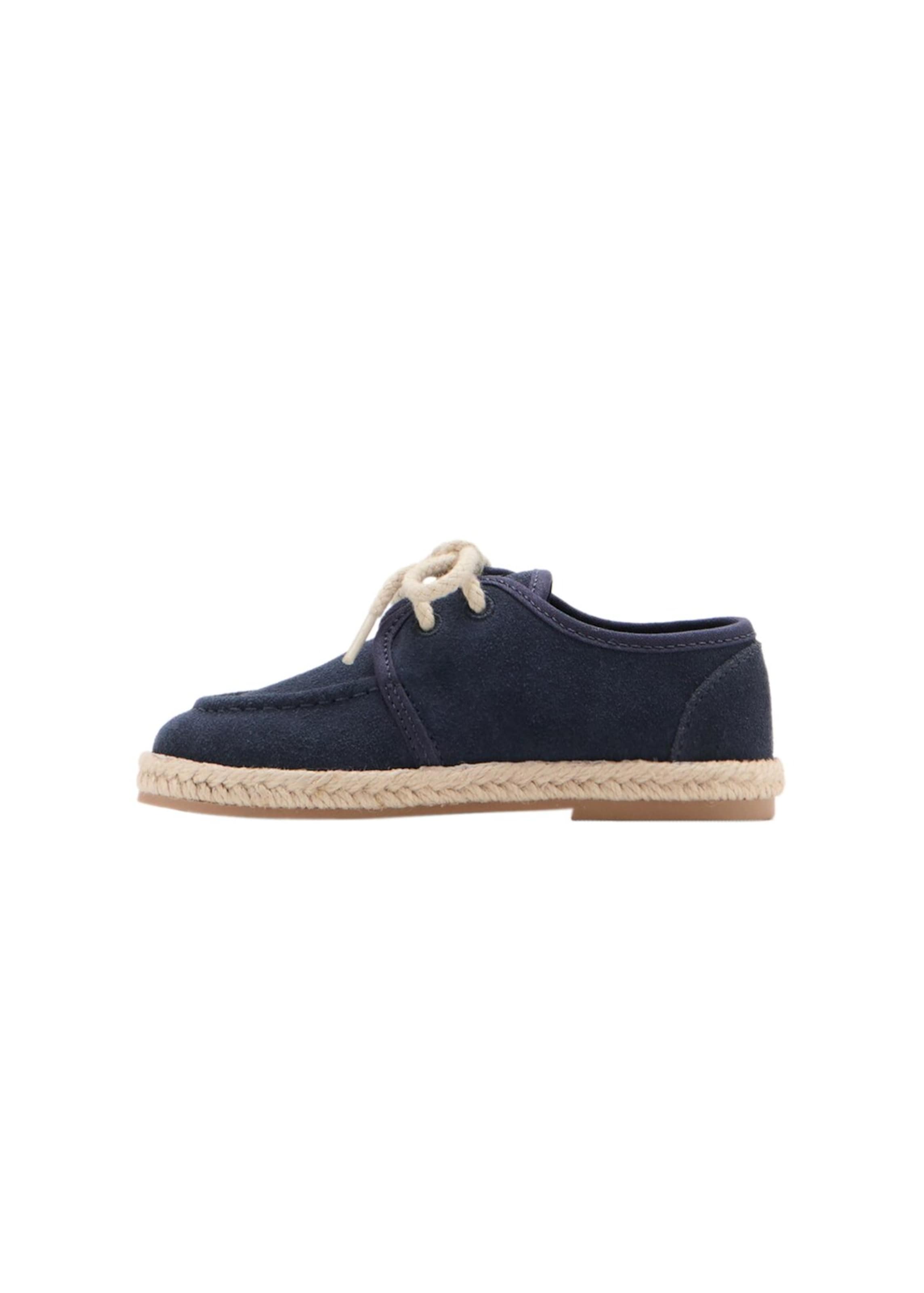 MANGO KIDS Flats 'Jimmyab' in Blue: front