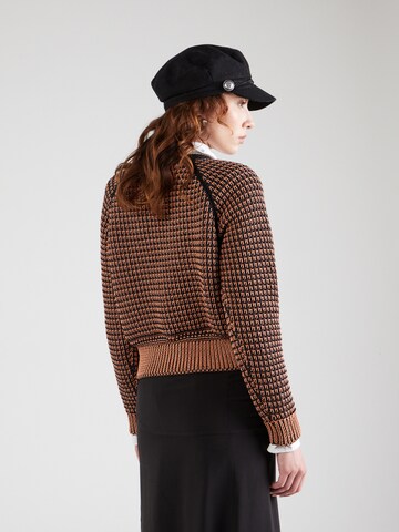 3.1 Phillip Lim Πλεκτή ζακέτα σε καφέ