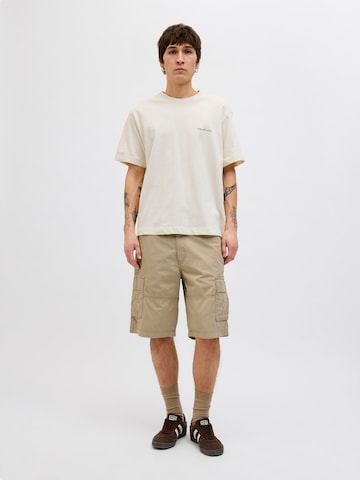 JACK & JONES - regular Pantalón en beige