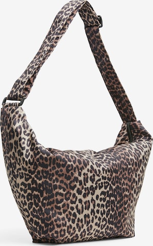 PIECES Olkalaukku 'PCAmanda' värissä musta: etupuoli