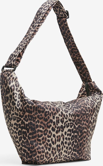 PIECES Shoulder Bag 'PCAmanda' in One size in Beige / Brown / Black, Item view