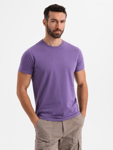 Ombre Shirt in Purple: front