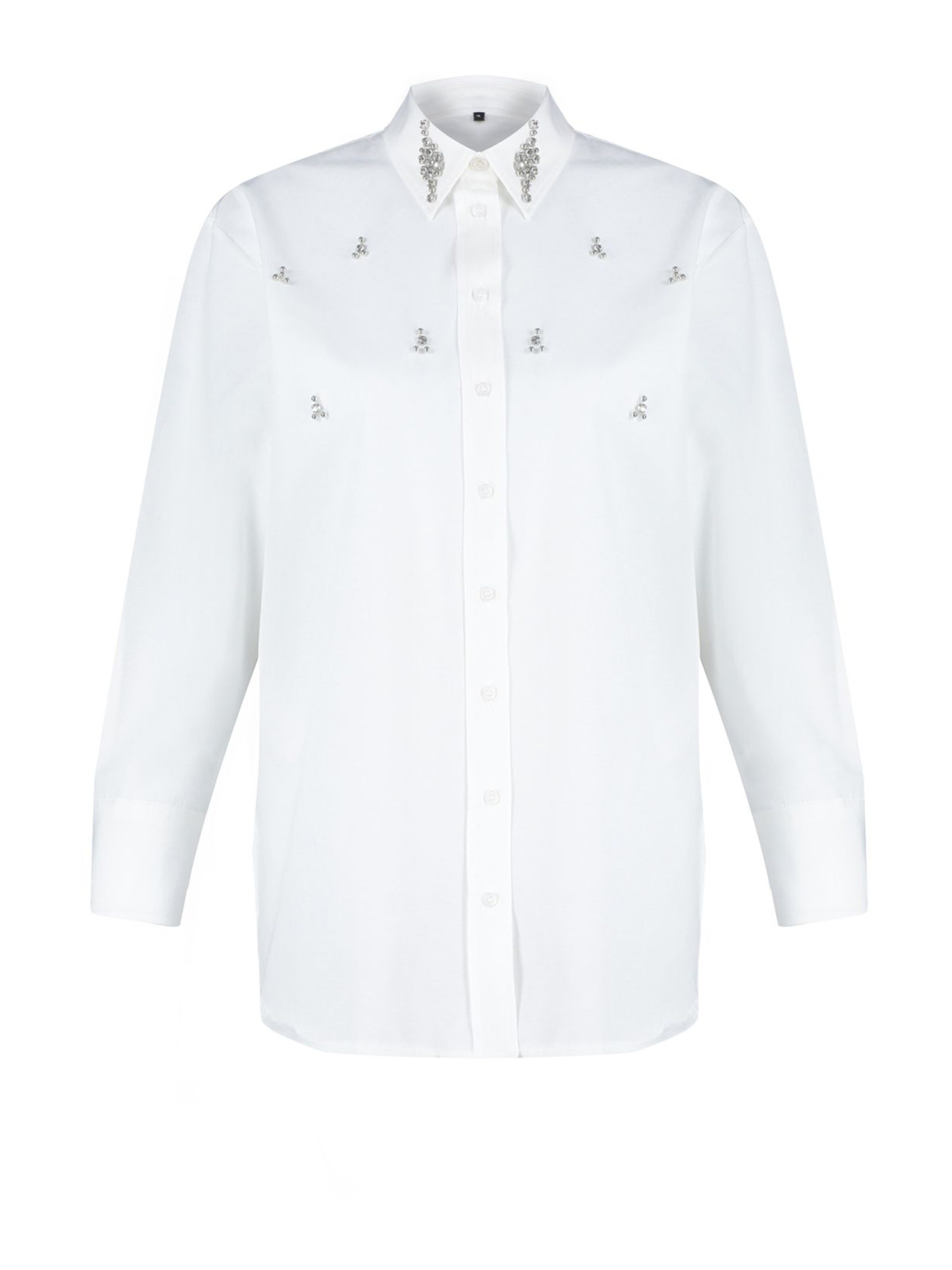 Trendyol Blúzka - Béžová: predná strana