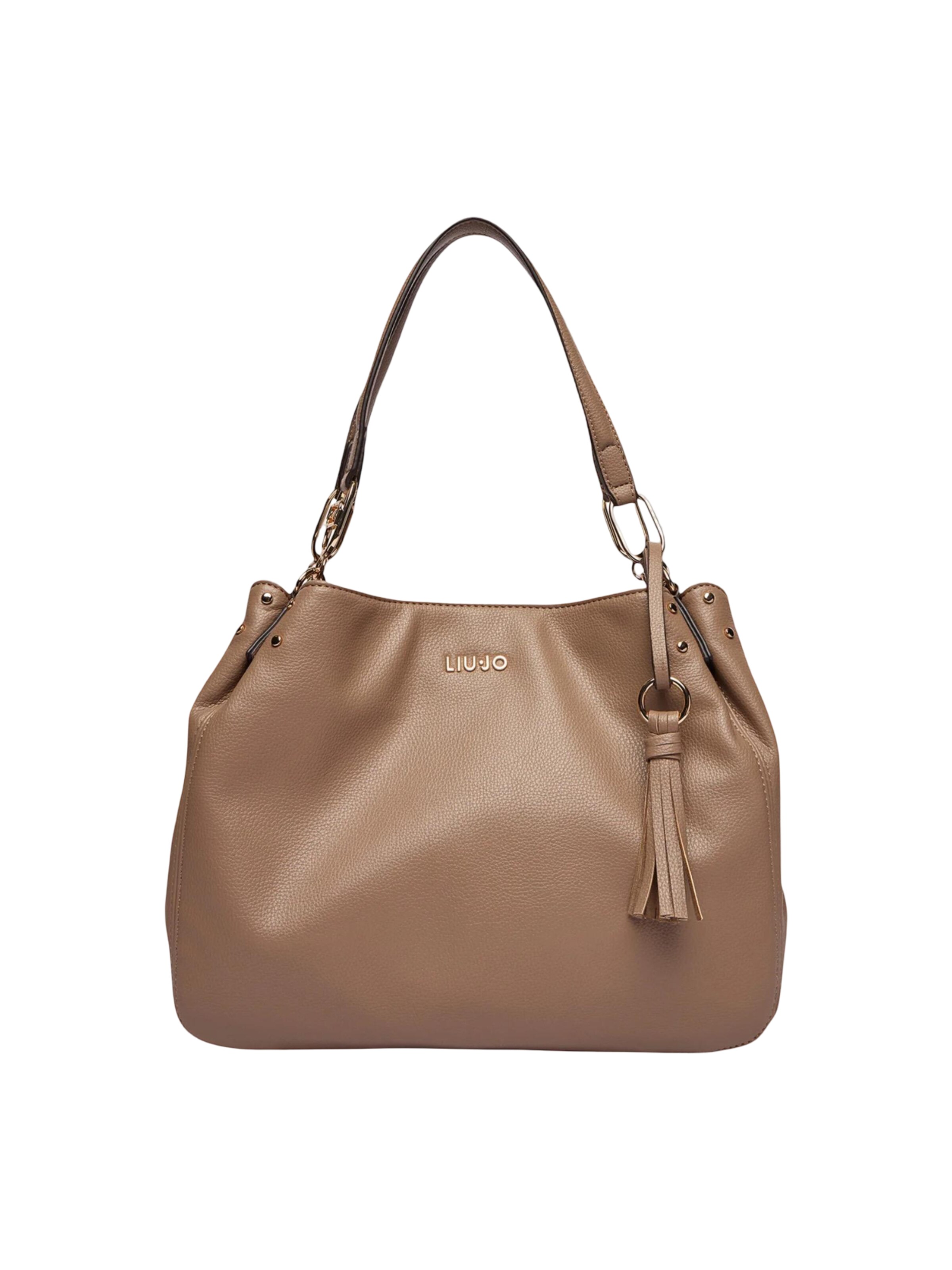 Liu Jo - Bolso de hombro 'ECS M SATCHEL AA6185 E1012' en beige: frente