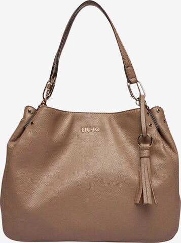 Liu Jo - Bolso de hombro 'ECS M SATCHEL AA6185 E1012' en beige: frente