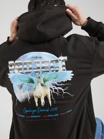 Denim Project Sweatshirt 'PEGASUS' in Schwarz
