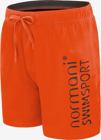 Shorts de bain ' Nio ' normani en orange