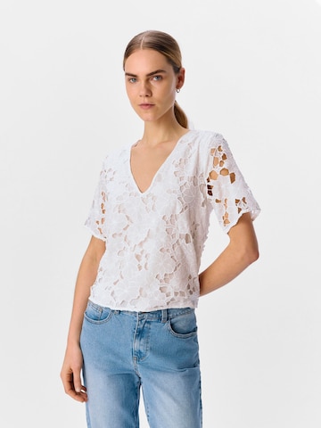 OBJECT - Blusa 'OBJNellie' en blanco: frente