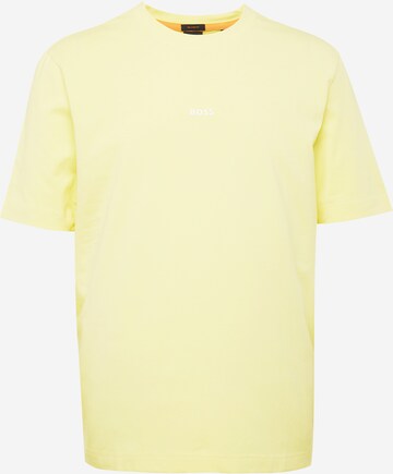 BOSS - Camiseta 'Chup' en amarillo: frente