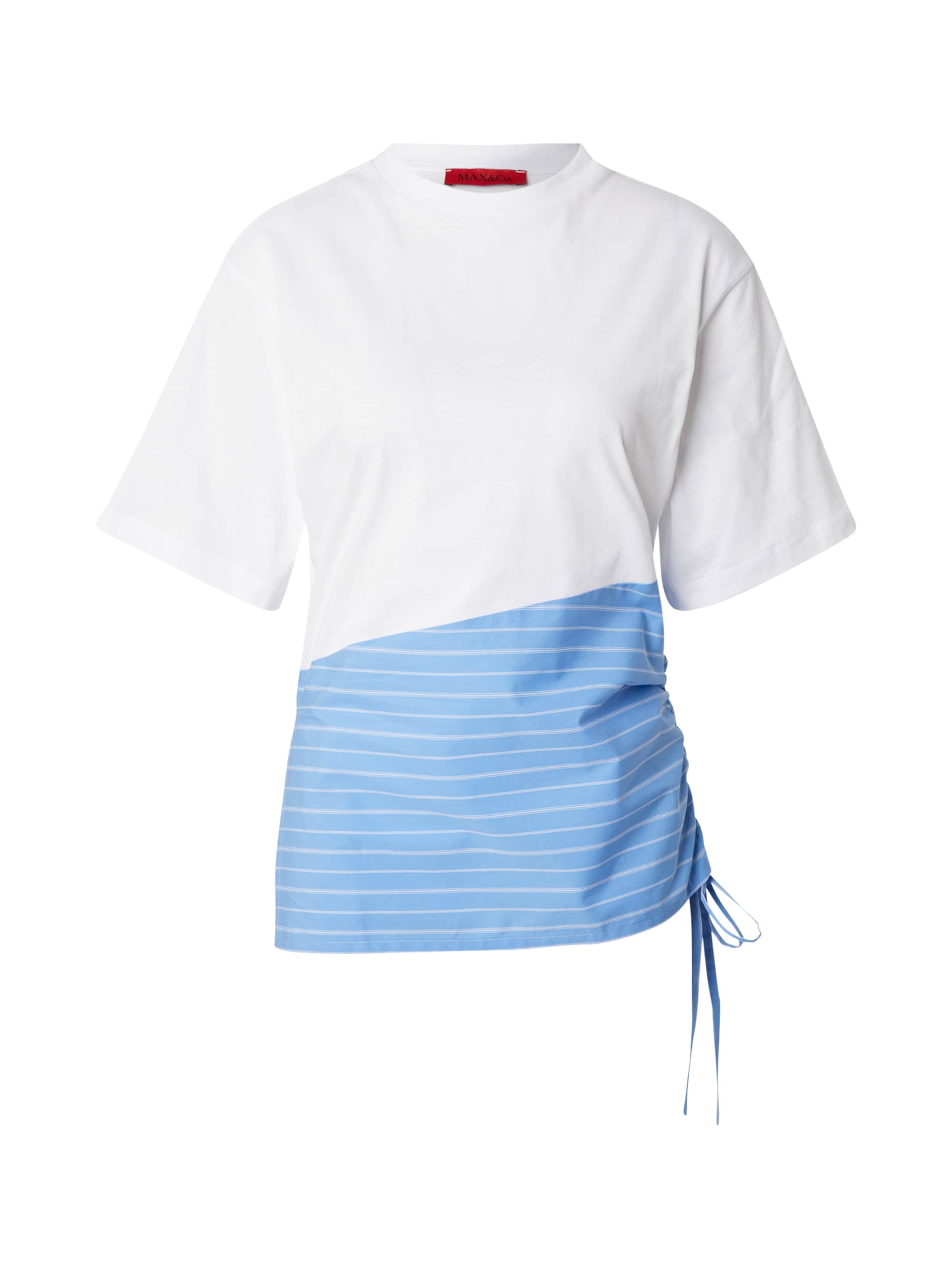 MAX&Co. - Camisa 'BREST' em azul: frente