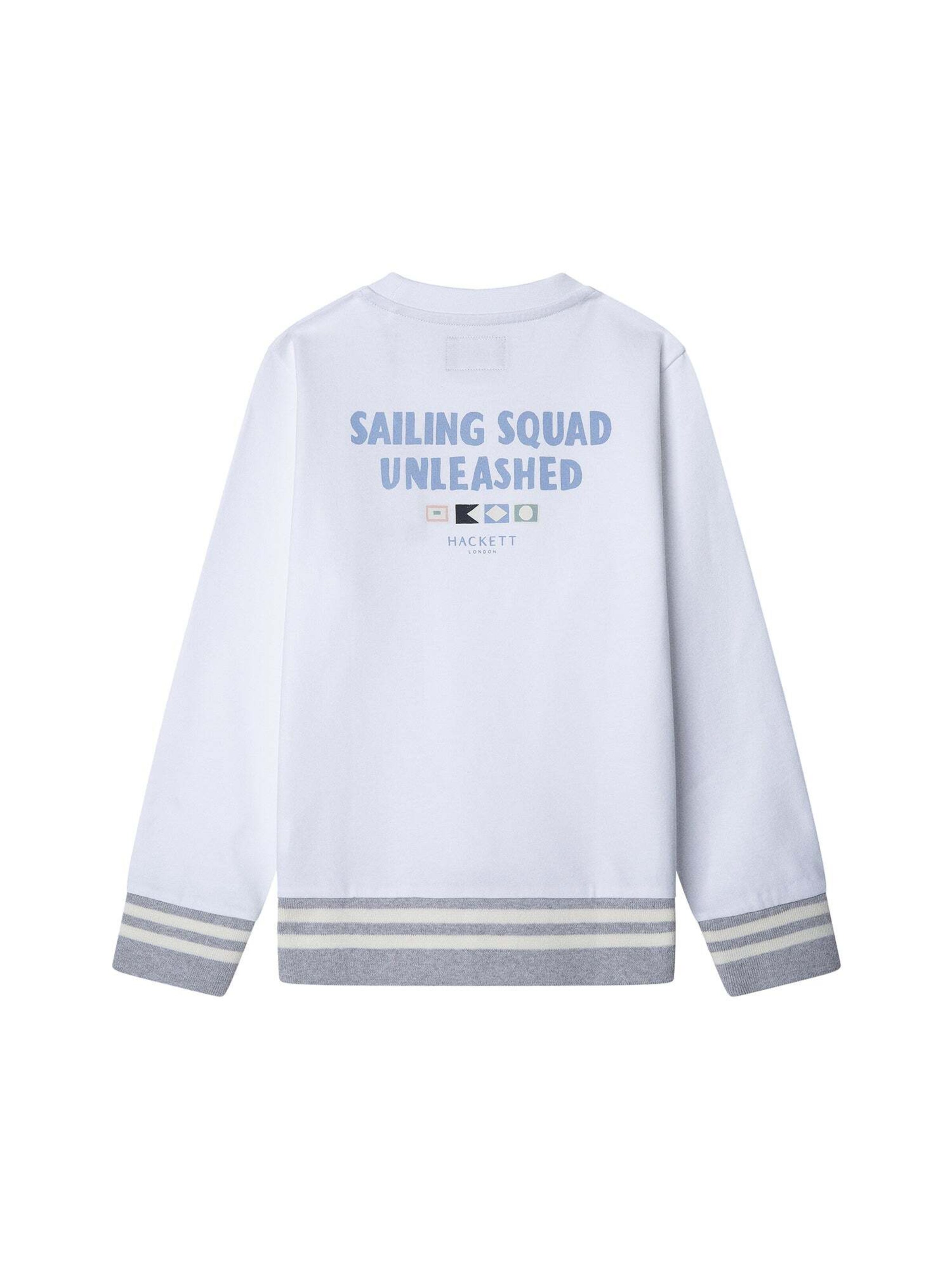 Sweat Hackett London en blanc