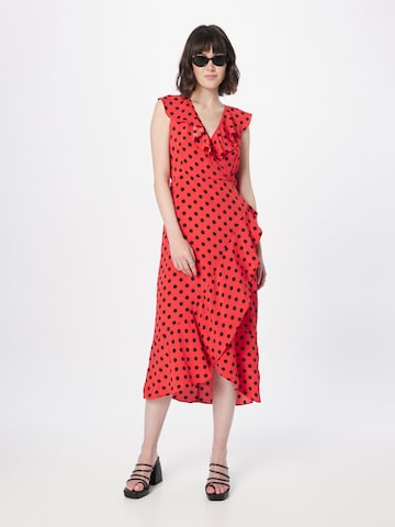 River Island - Vestido em vermelho