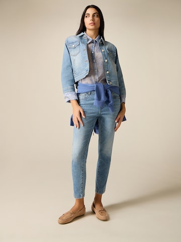 Skinny Jeans di oltre in blu: frontale