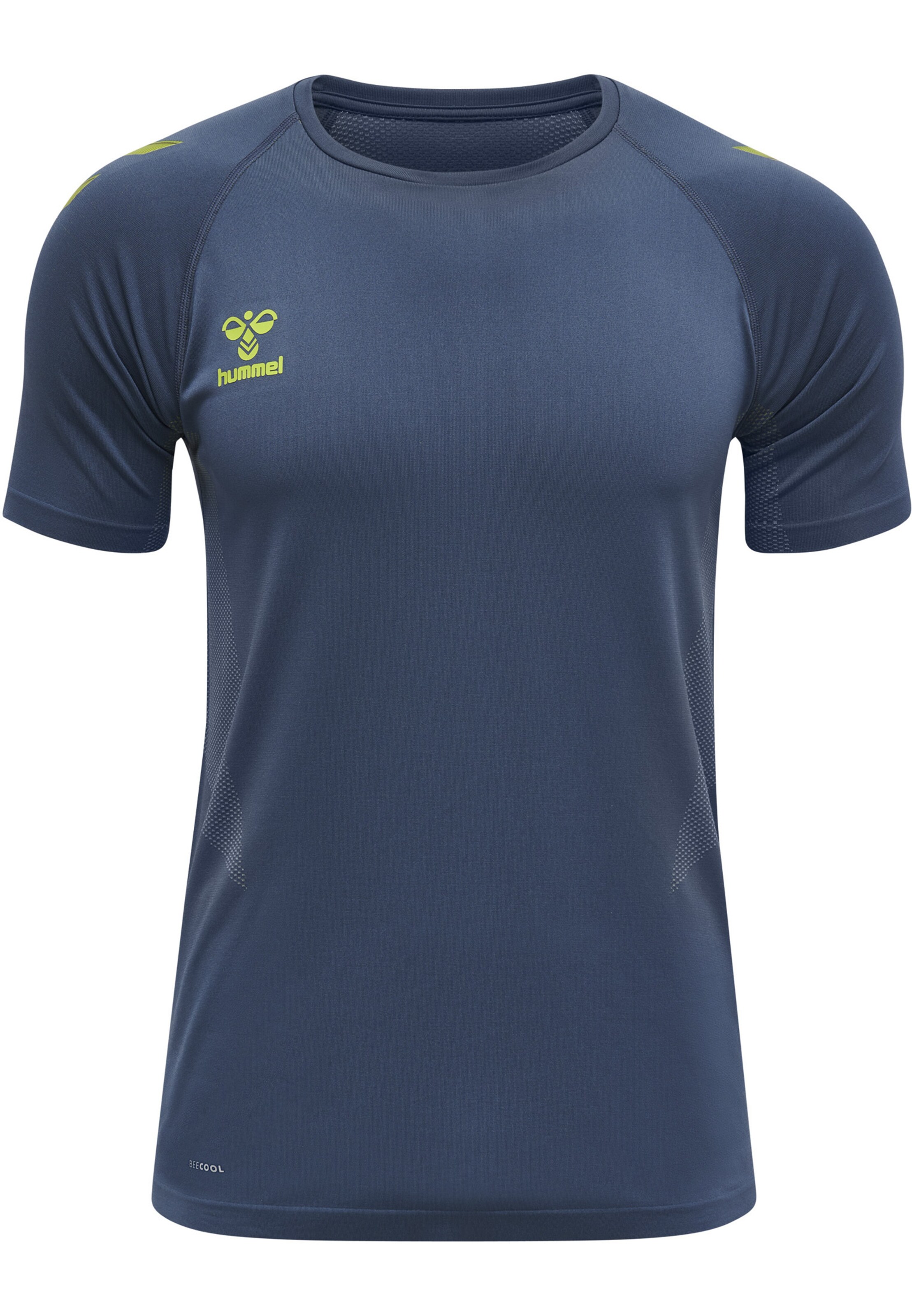 Hummel Functioneel shirt in Blauw: voorkant