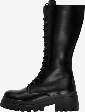 ONLY Nauhasaappaat 'ONLDOJA-9' värissä musta: etupuoli