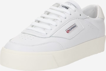 SUPERGA Sneakers laag '3854 COURT PLATFORM' in Wit: voorkant