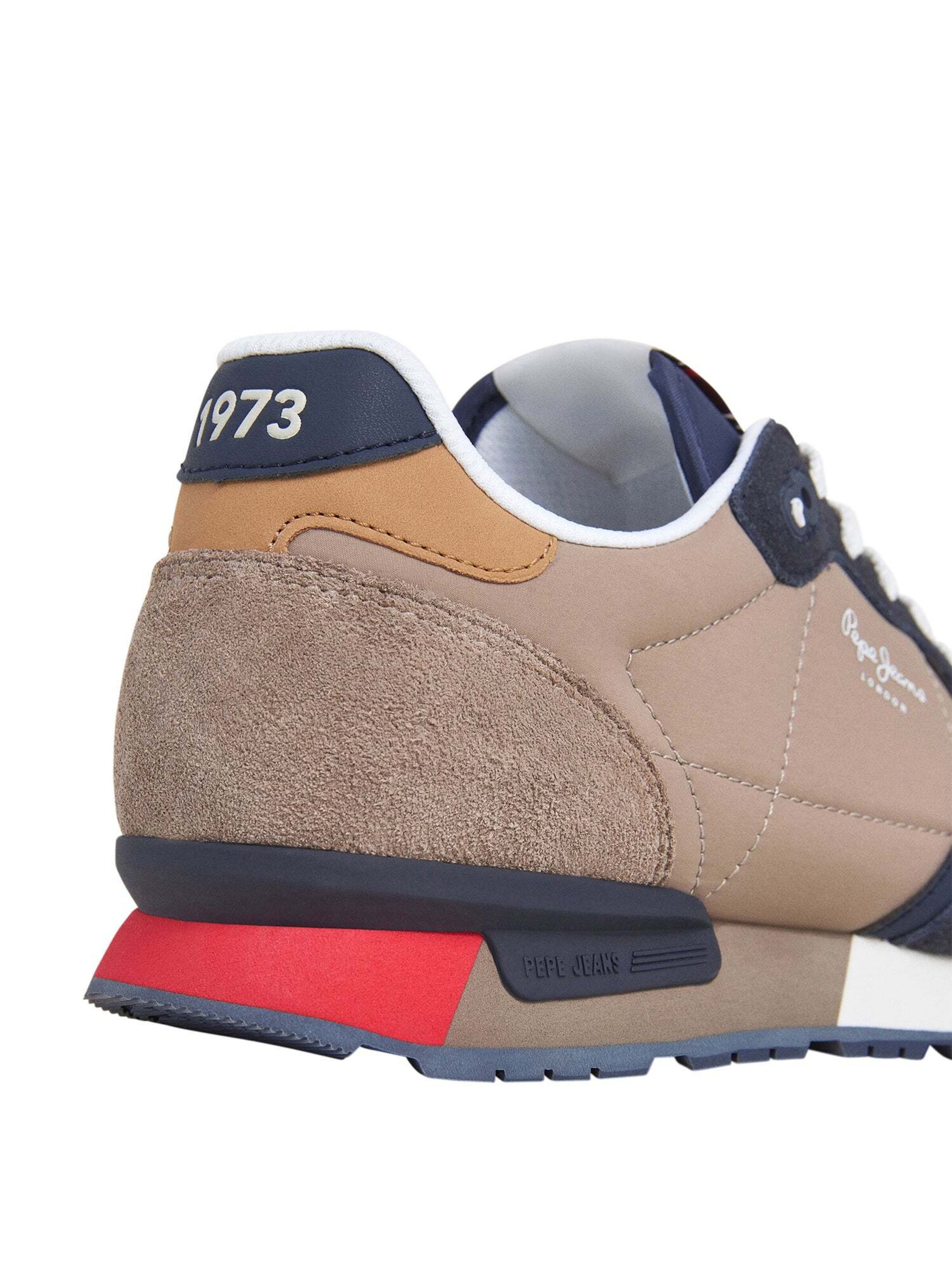 Pepe Jeans Platform trainers 'Brit Colors' in Blue