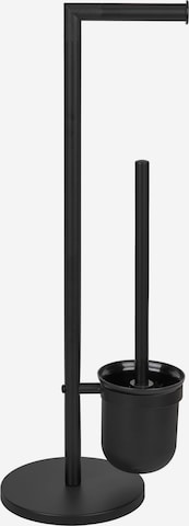 Wenko WC-Garnitur 'Parus' in Schwarz: Vorderseite