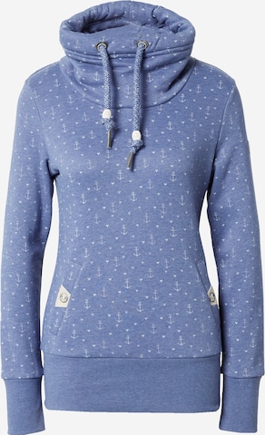 Ragwear Bluzka sportowa 'MARINA' w kolorze niebieski: przód