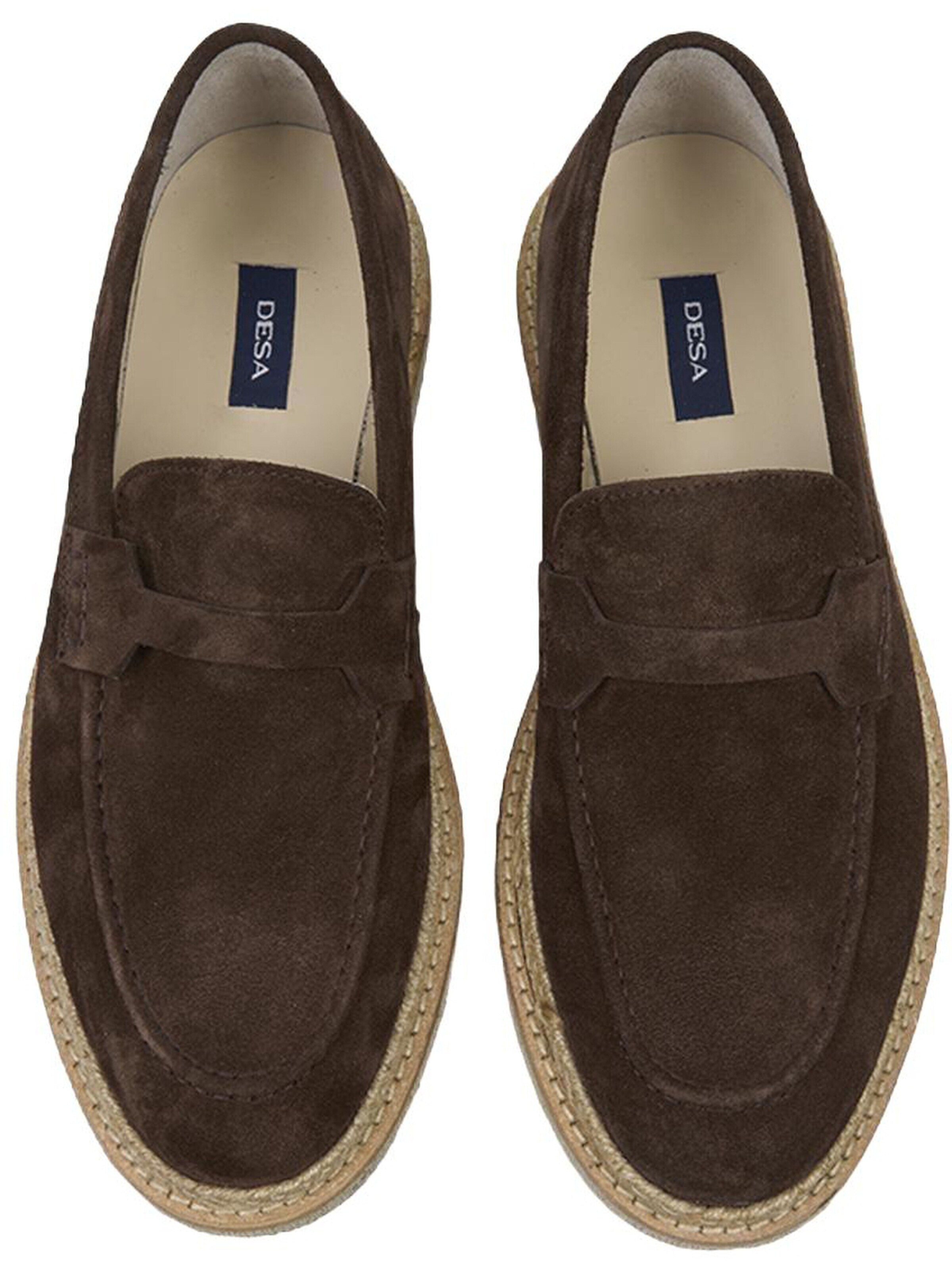 Desa Slip-ons 'Beleg' in Brown