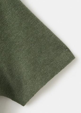 MANGO MAN Poloshirt 'Andrew' in Grün