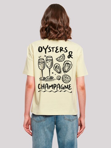 F4NT4STIC Shirt in Geel: voorkant