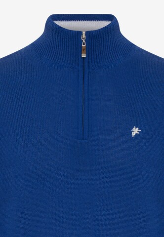 DENIM CULTURE Sweater 'MADDOX' in Blue